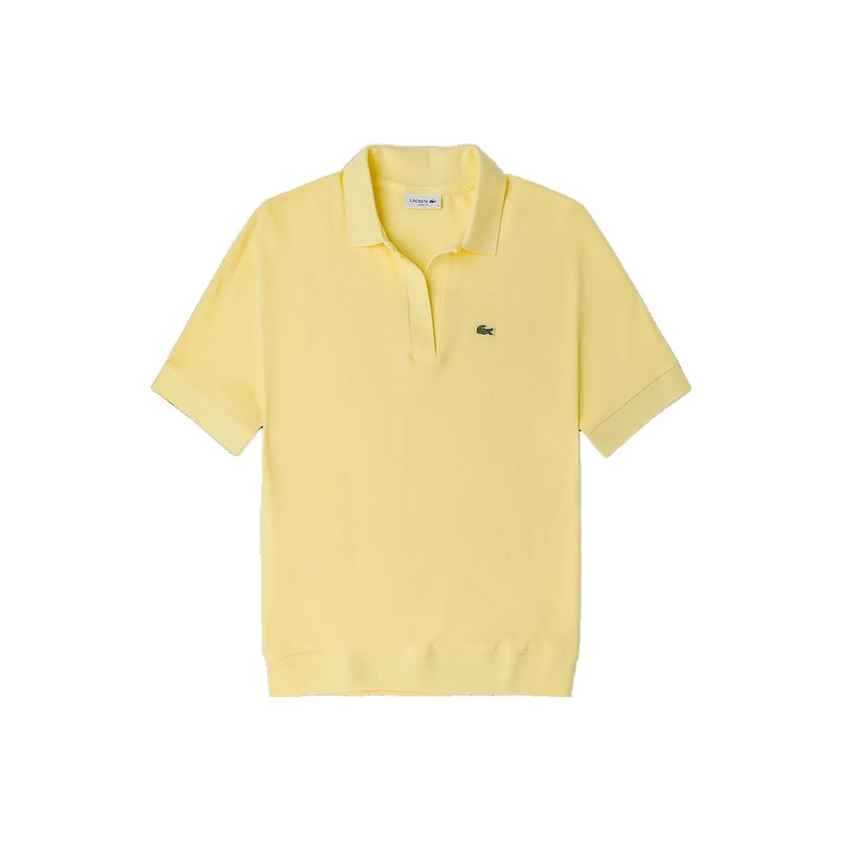 LACOSTE Polo Shirts Women's Light Yellow