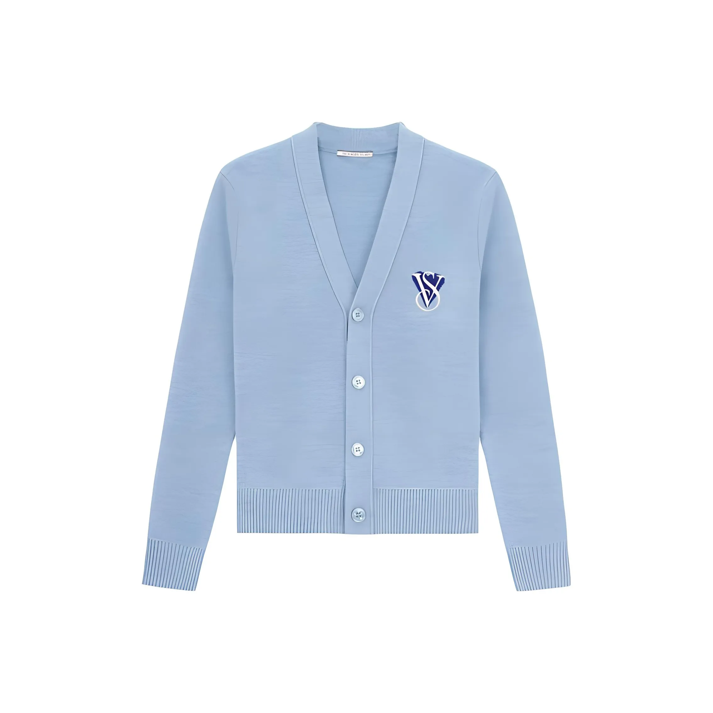 Victoria'S Secret THE MIX Трикотажная ткань Кардиган Унисекс Джинсовый синий