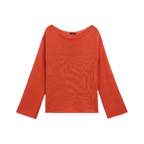Massimo Dutti Красный Женский Трикотаж
