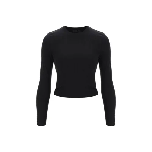 WARDROBE.NYC Черные Женские Т-рубашки