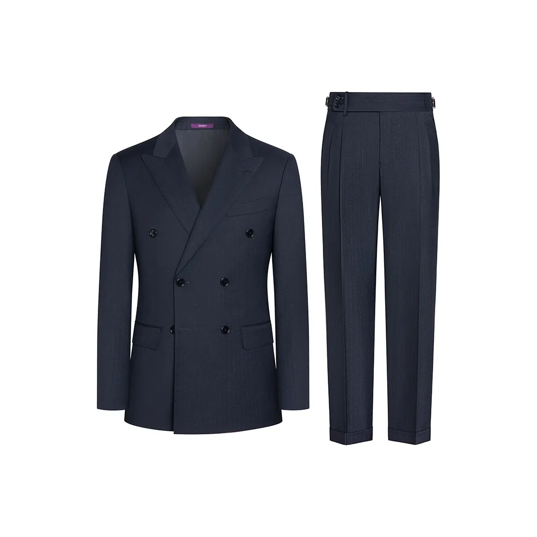SKARO Бизнес-костюм мужской темно-синий