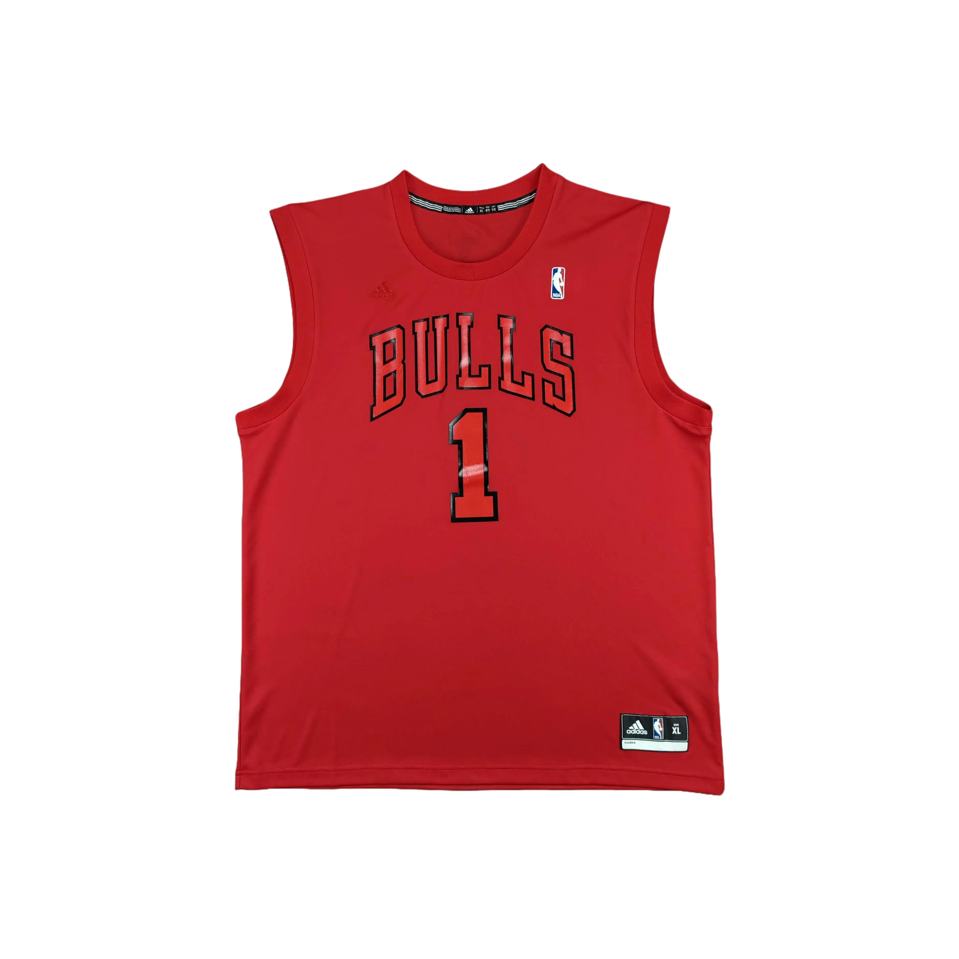 Adidas x NBA Bulls Basketball Jersey Men's Red