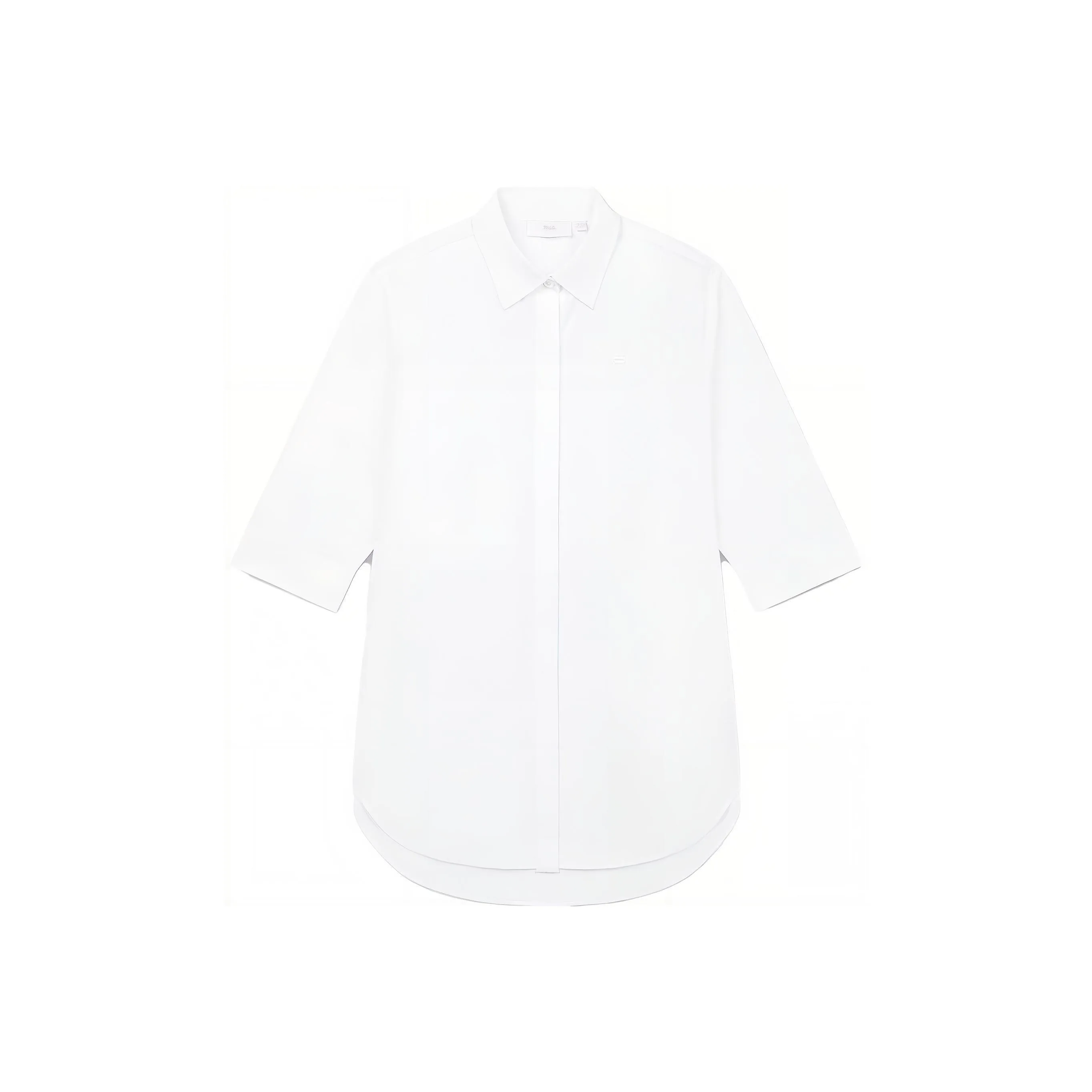 FILA MILANO Italian Luxury Sports Collection Shirt Women's Standard White