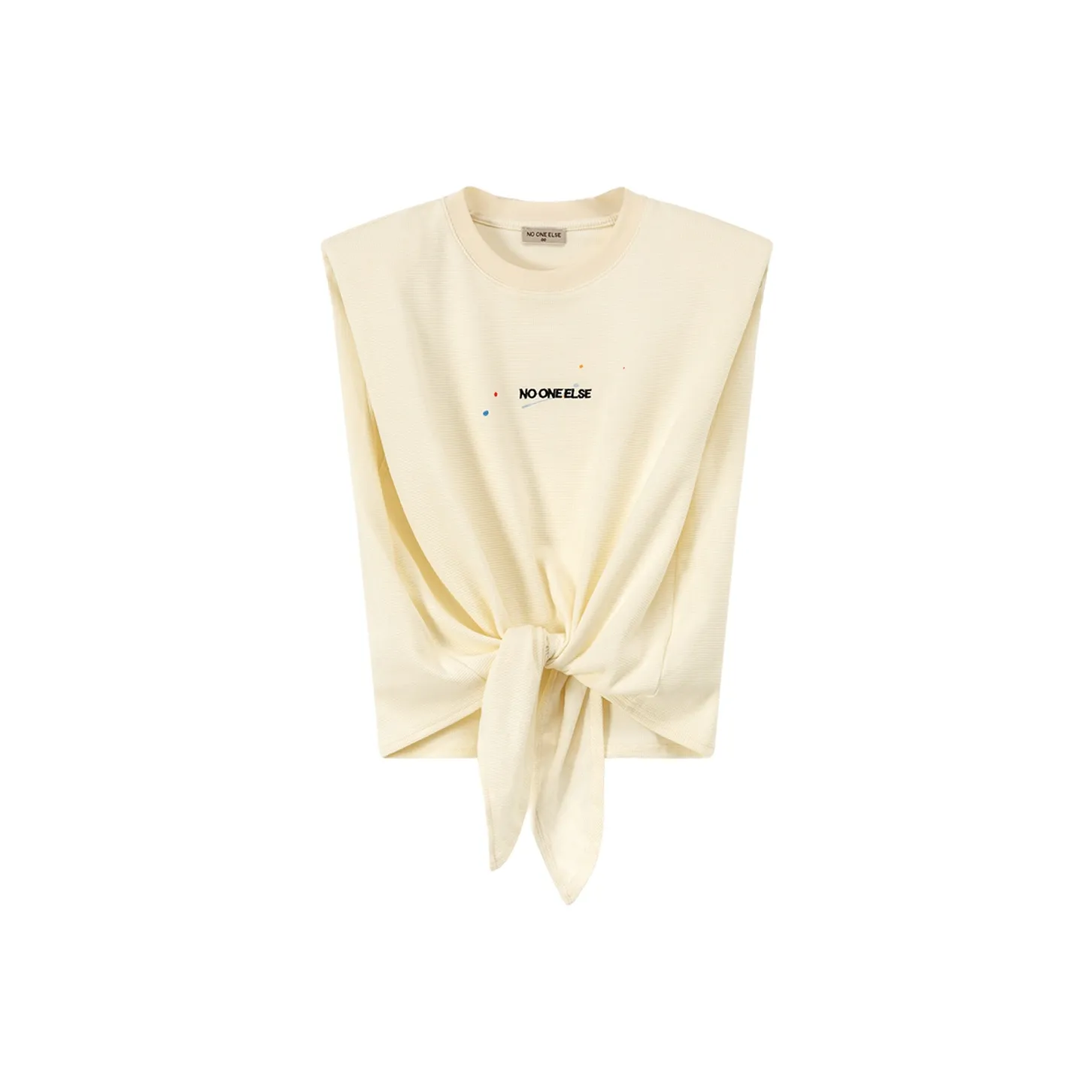 NO ONE ELSE T Shirts Women's White Apricot