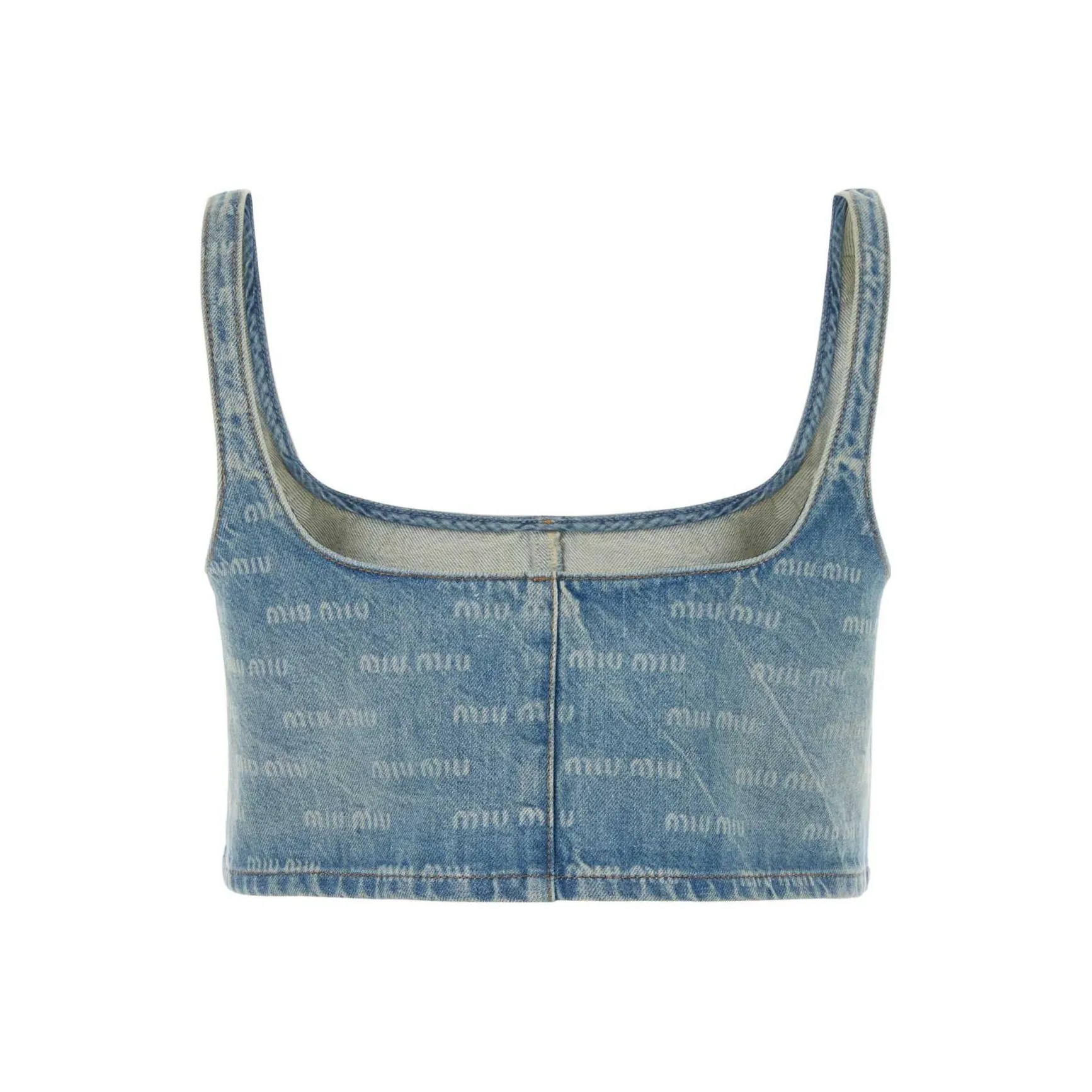 MIU MIU Сапфирово-синие Женские Камисоли