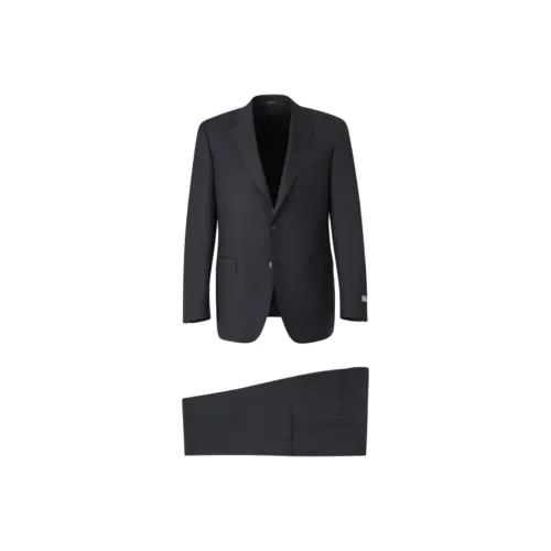 Canali Черный Мужские офисные костюмы