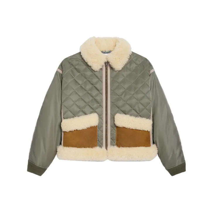 CELINE Jackets Women's Olive Green