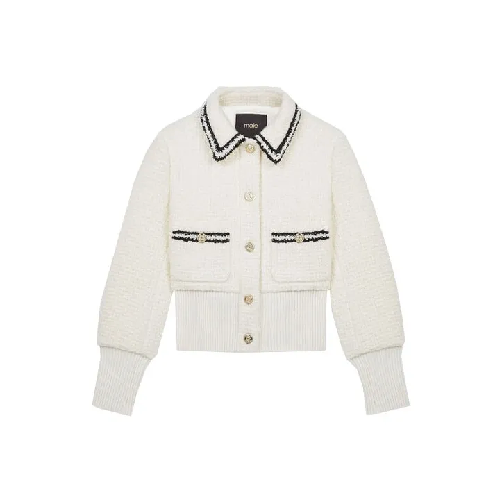Maje Jackets Women's White