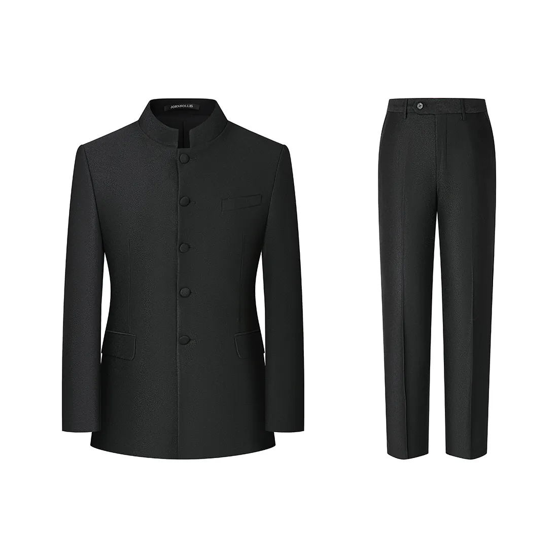 JOHNHOLLIS Деловой костюм мужской черный
