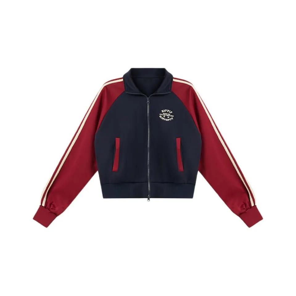 EVPGB Свитшот Женский Темно-синий и Красный