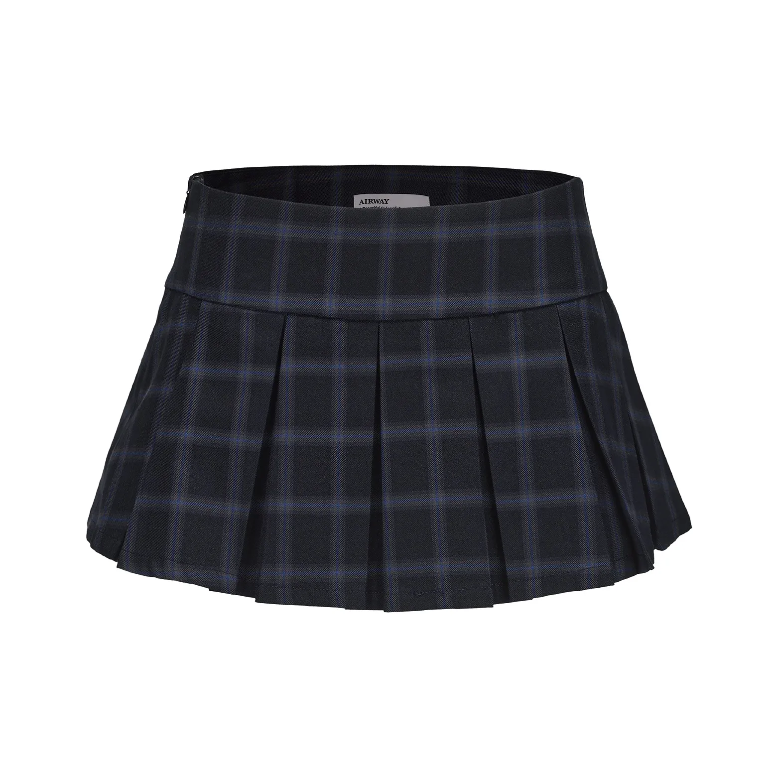AIRWAY Темно-синий Унисекс Повседневные короткие юбки