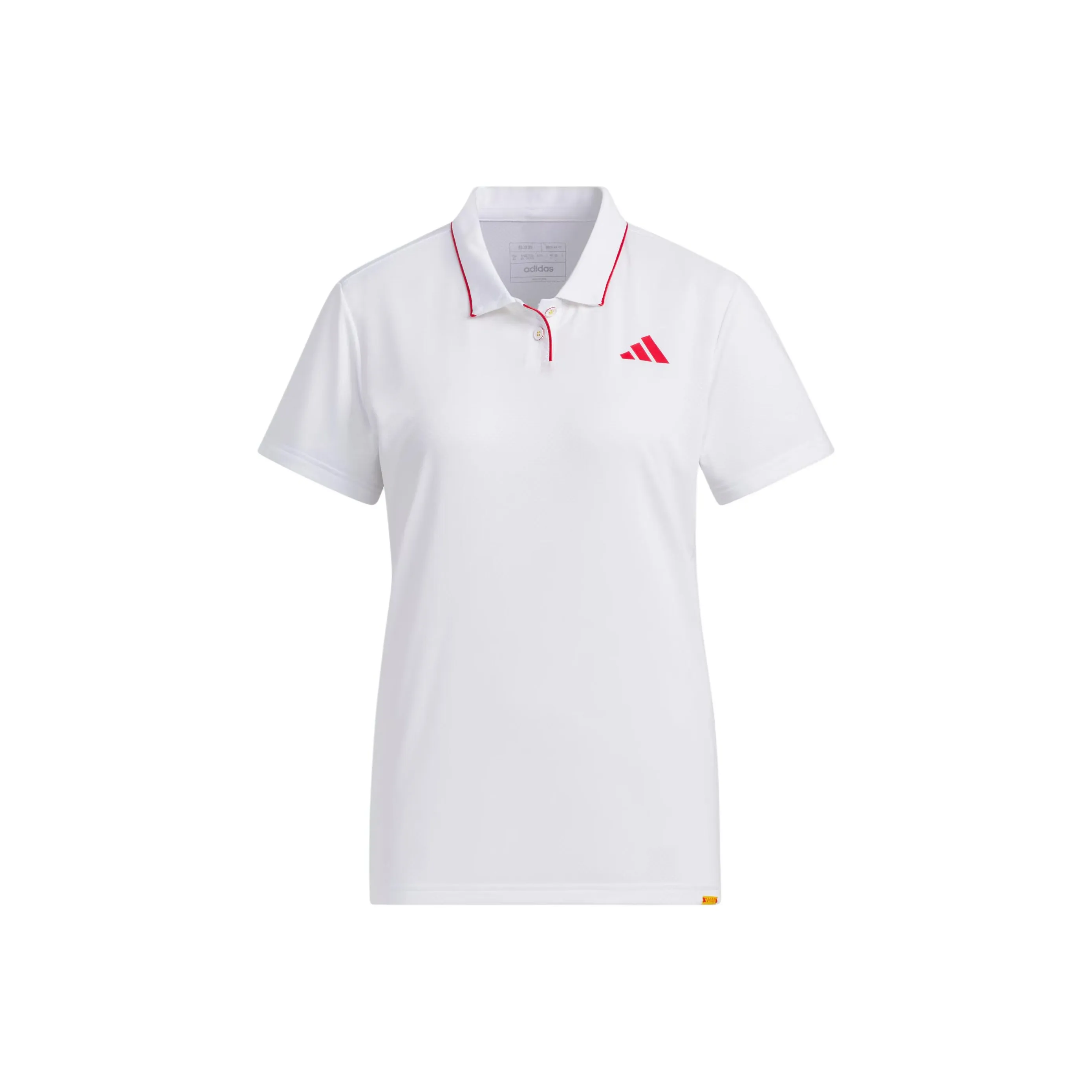 Adidas Chinese Tennis Team Olympic Series Polo Shirts Women's White