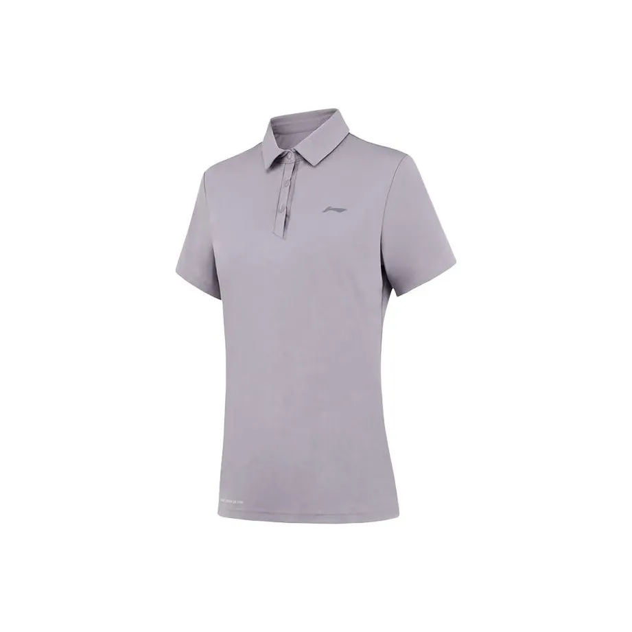 LINING Фиолетовый Женские Поло