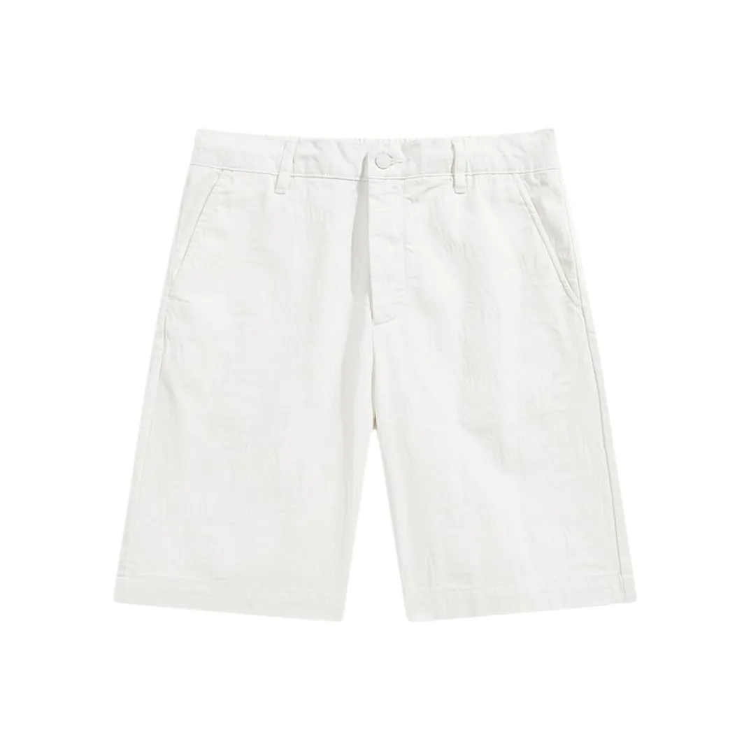 PEACEBIRD MEN Джинсовые шорты Мужской Белый 1