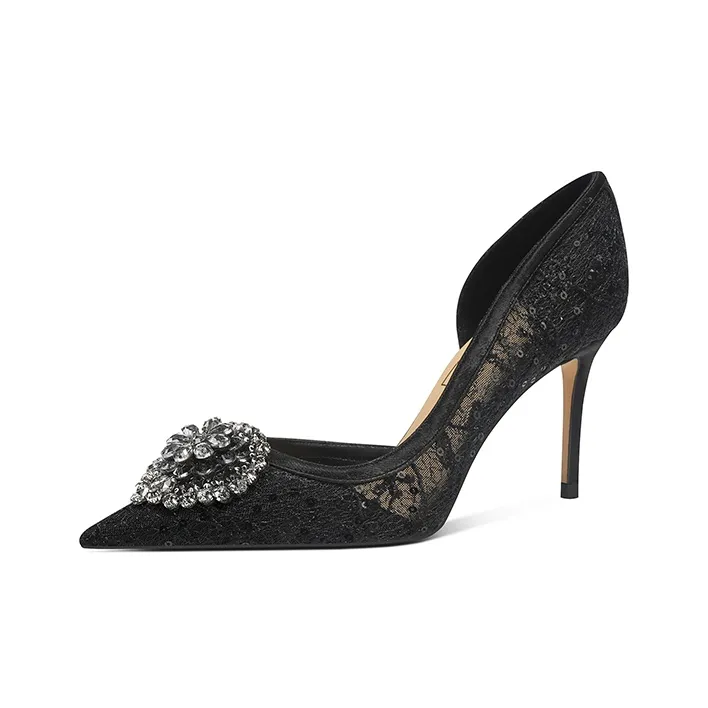 Zubumei Узкий каблук Высокие каблуки 6 см 8 см Женские