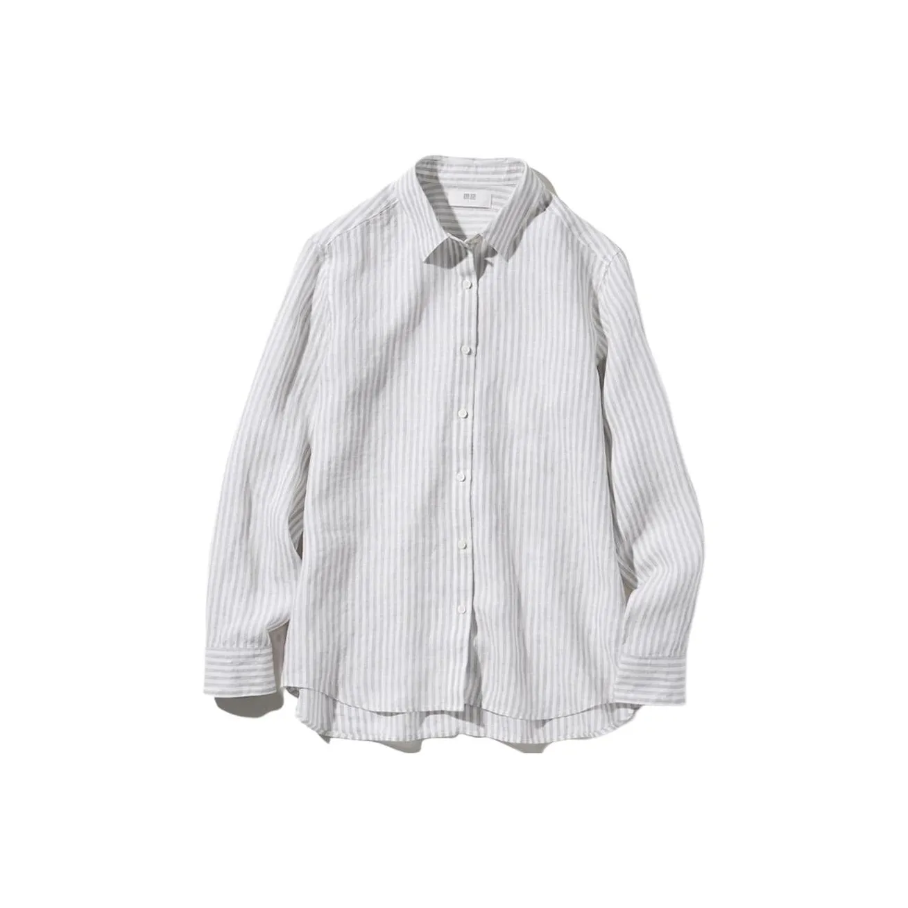 UNIQLO Shirt Women's Light Gray