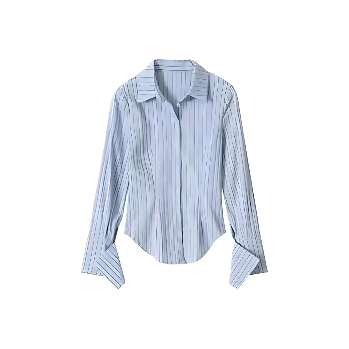 Beautiful Wardrobe Рубашка Женская Синие и Белые Полоски