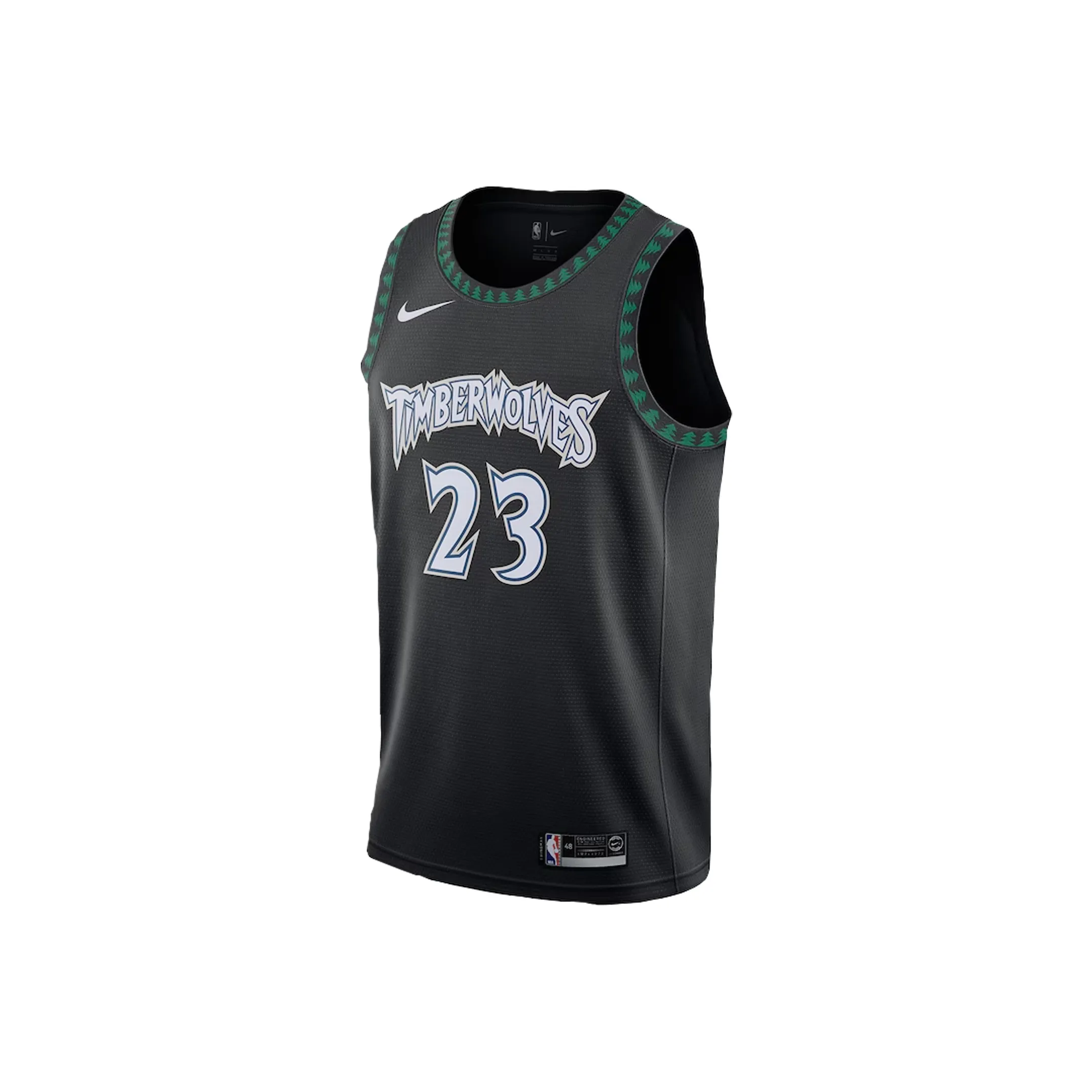 Nike x NBA Minnesota Timberwolves Basketball Jerseys Men's Black