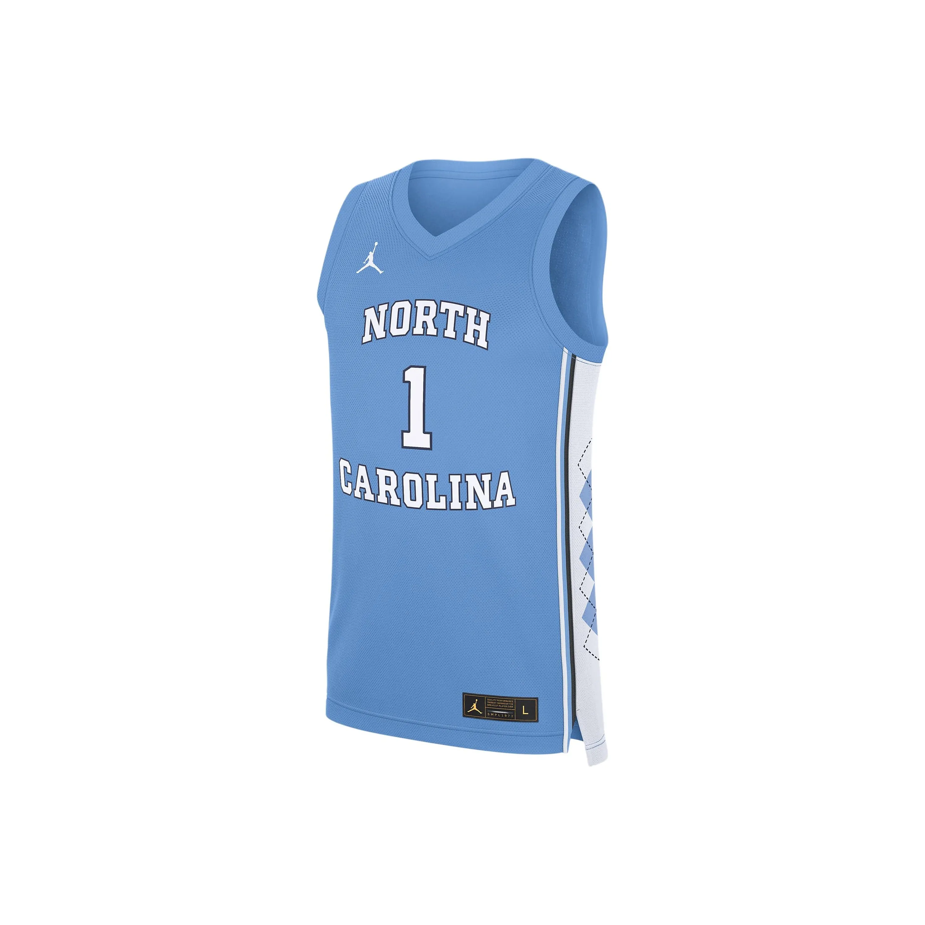 Jordan North Carolina Tar Heels Replica Men's Jordan Brand College Basketball Jersey