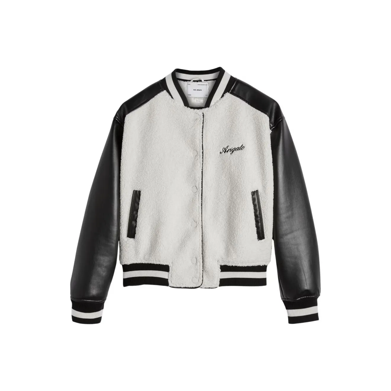 Axel Arigato Saul Faux shearling Bomber Jacket