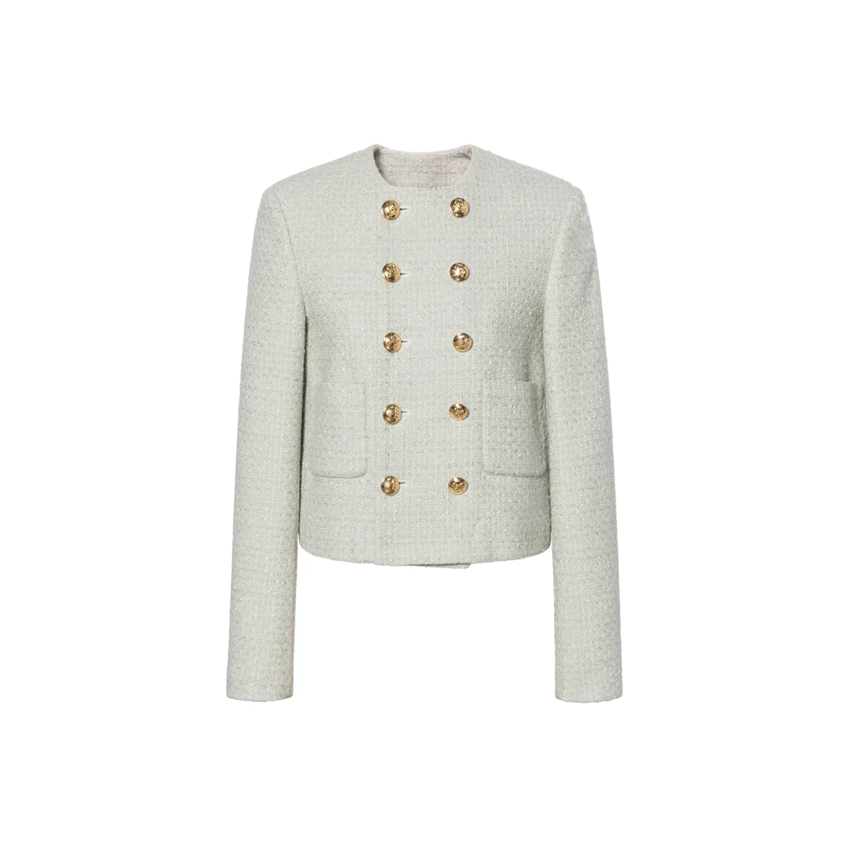 CELINE Jacket Women's Aqua Green