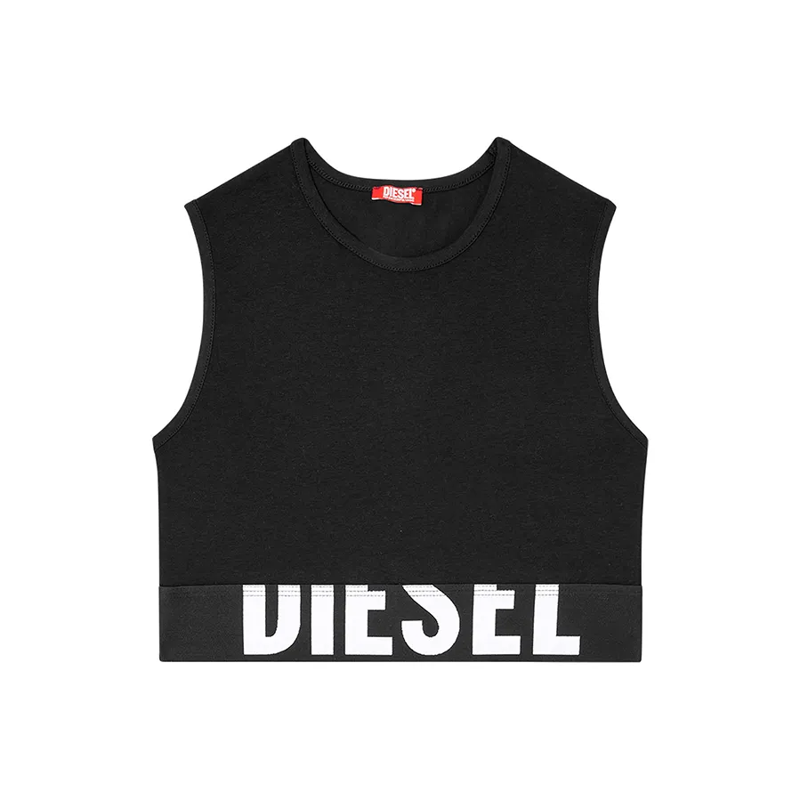 DIESEL Майка Бюстгальтер Женские 1 Пачка Черный