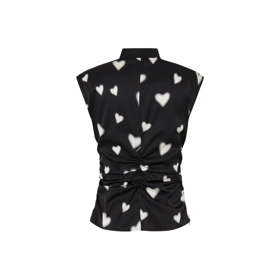 MOCO SS24 T-Shirt Женская Черная с принтом