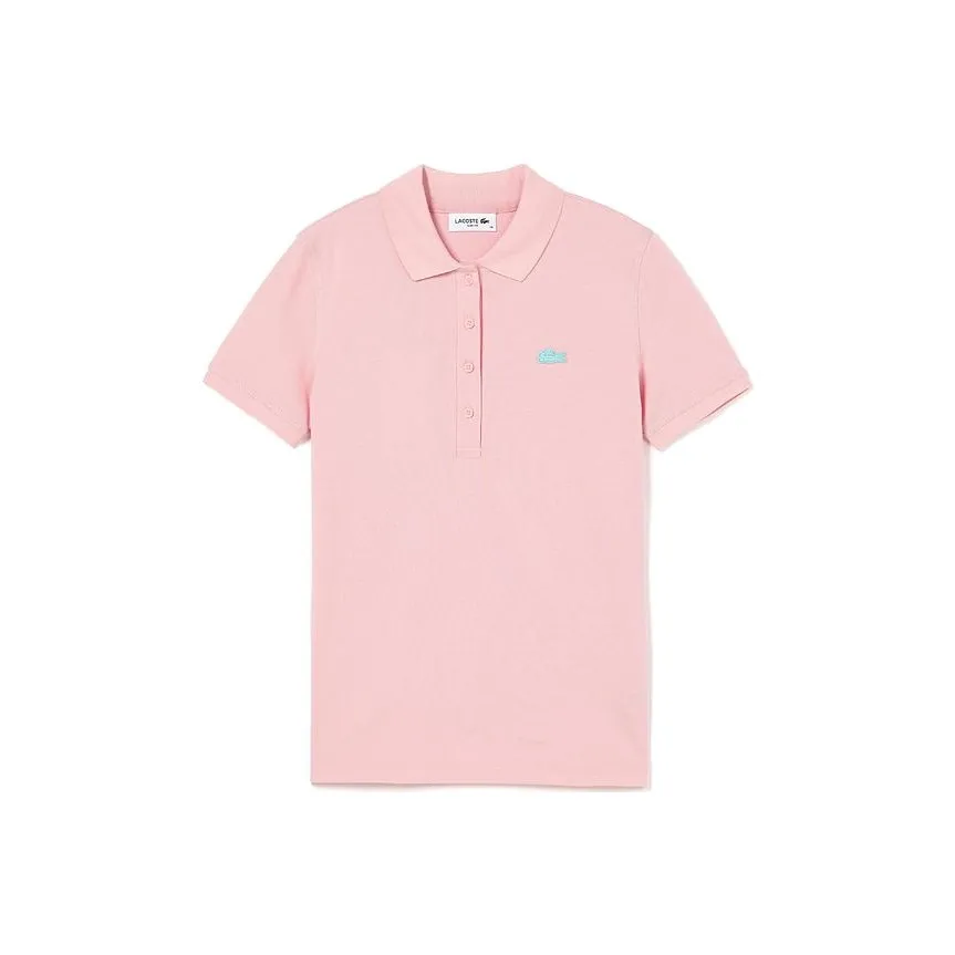 LACOSTE Polo Shirts Women's Rose Pink