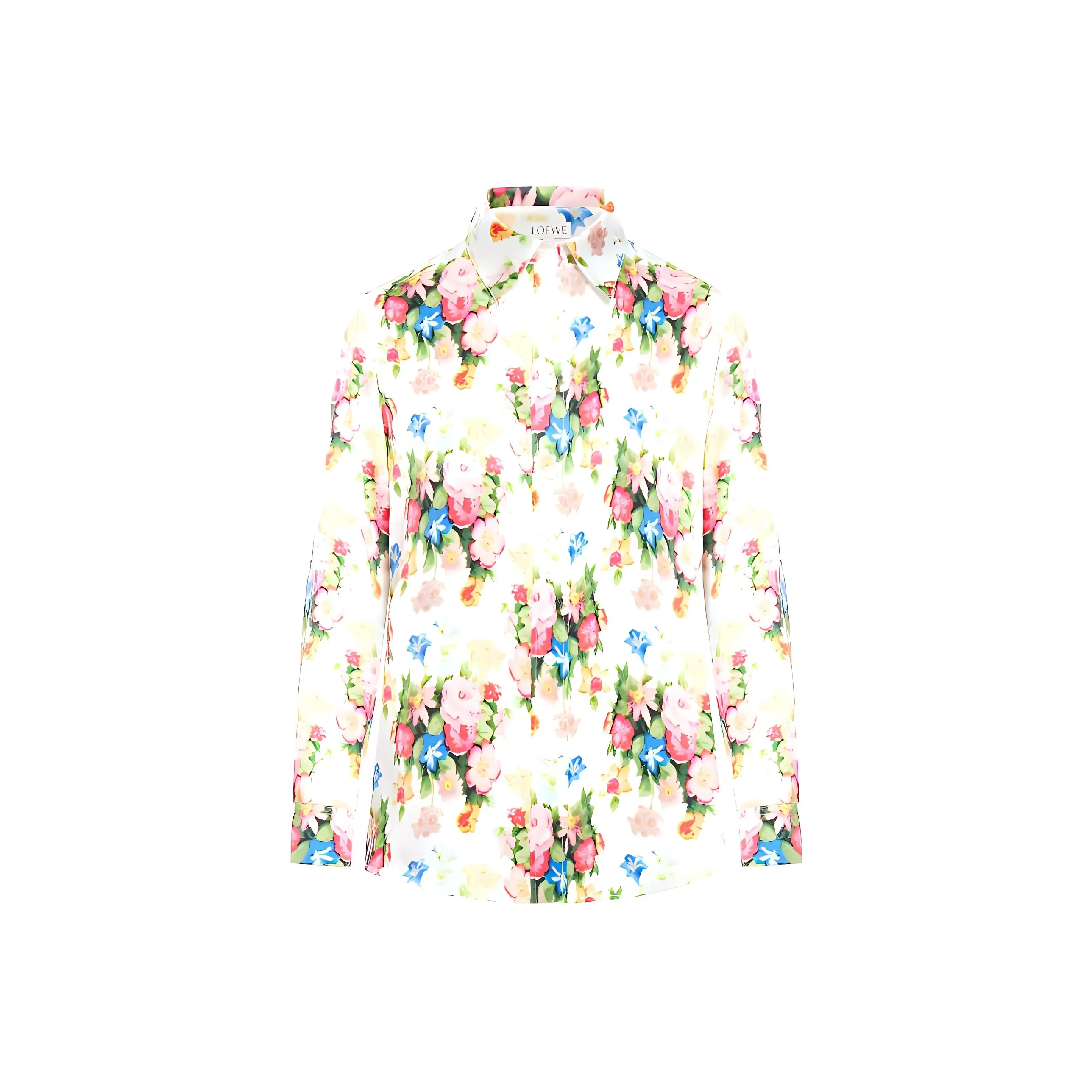 LOEWE Floral Printed Button Up Shirt