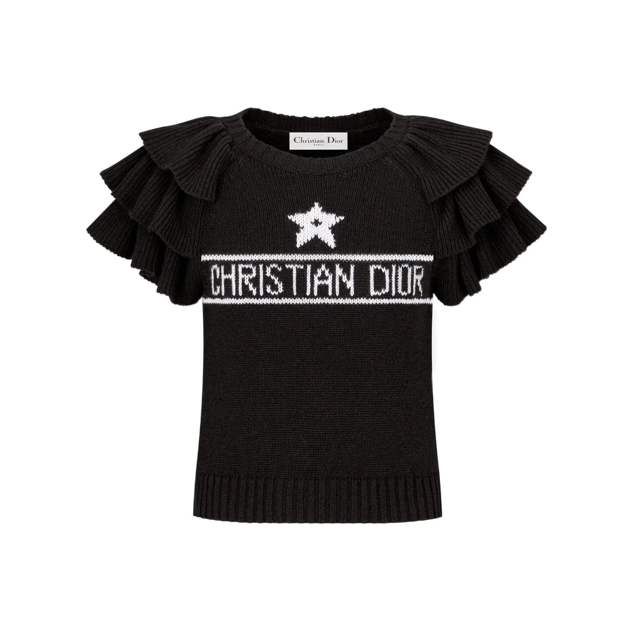 DIOR SS23 Cashmere Sweater Women's Black