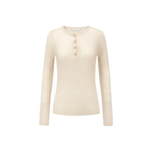 SWAYING KNIT Белый Женские Трикотаж