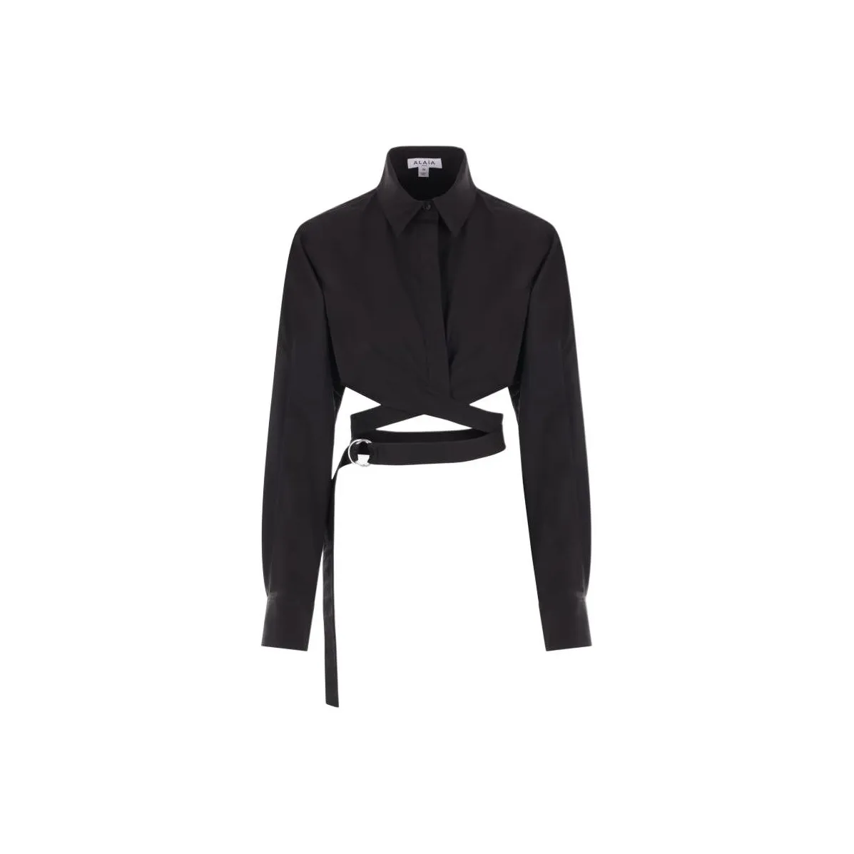 Alaia Cross Over Poplin Shirt