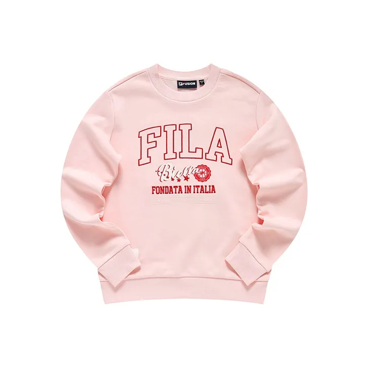FILA FUSION Baseball серия Толстовка Женская Мед Вода Розовый