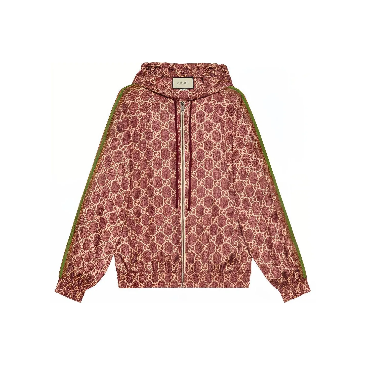 GUCCI Logo Silk Jacket 'Sweet Berries/Rose'