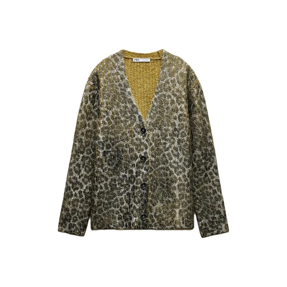 ZARA Трикотаж Женский с леопардовым принтом