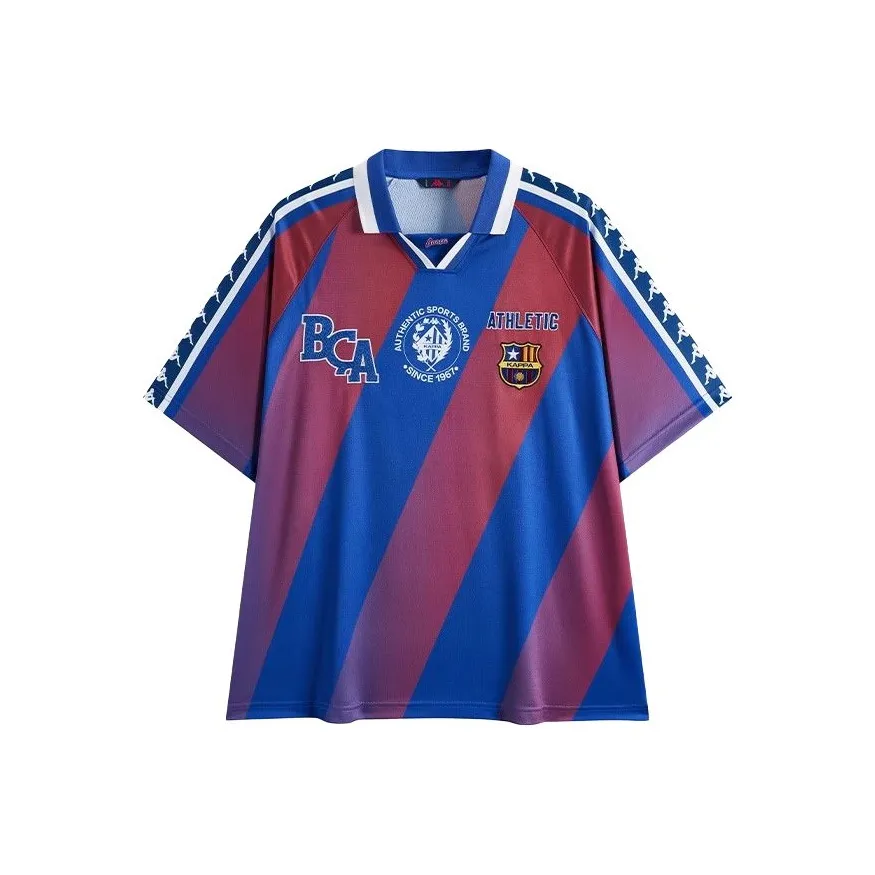 KAPPA 1916 Series Футбол Джерси Мужской Синий Фиолетовый