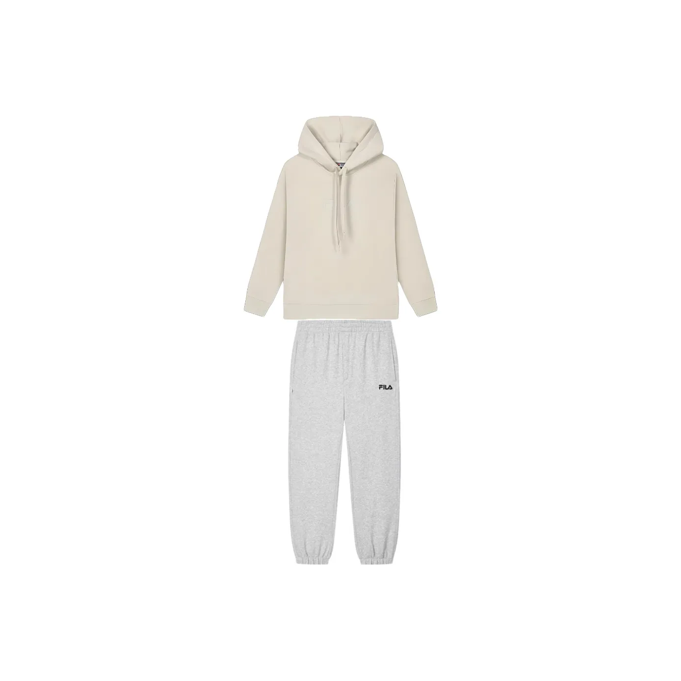 FILA Casual Sportswear Men's Almond Khaki+Gray