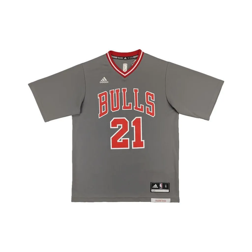 Adidas Basketball Jersey Men's Gray