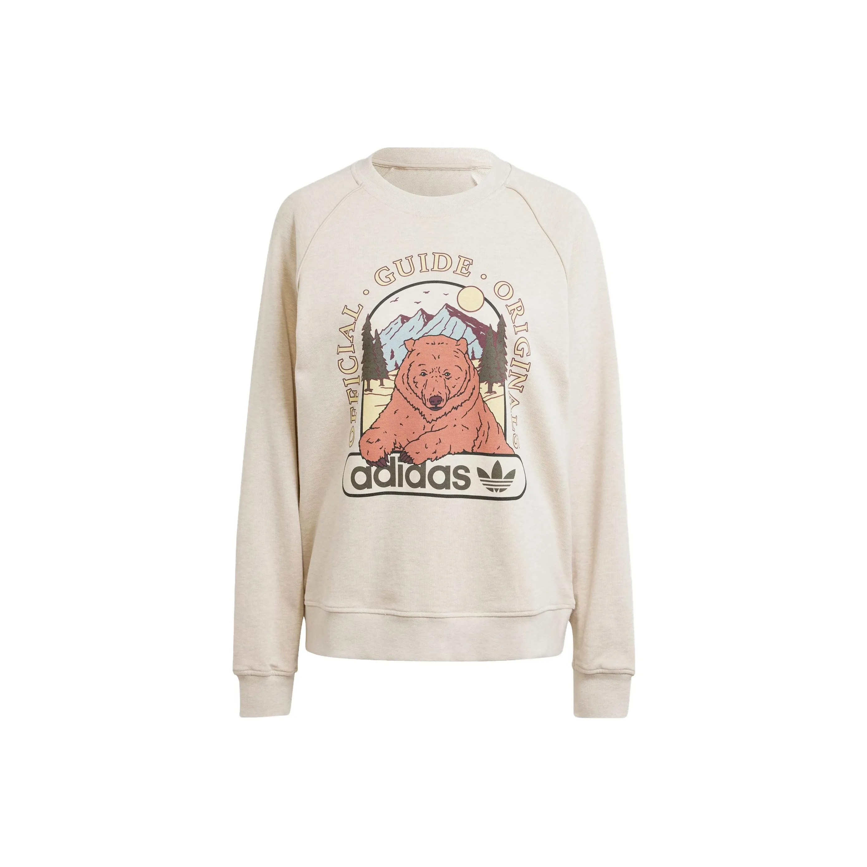 Adidas Originals Толстовка Женская Светлый Хаки