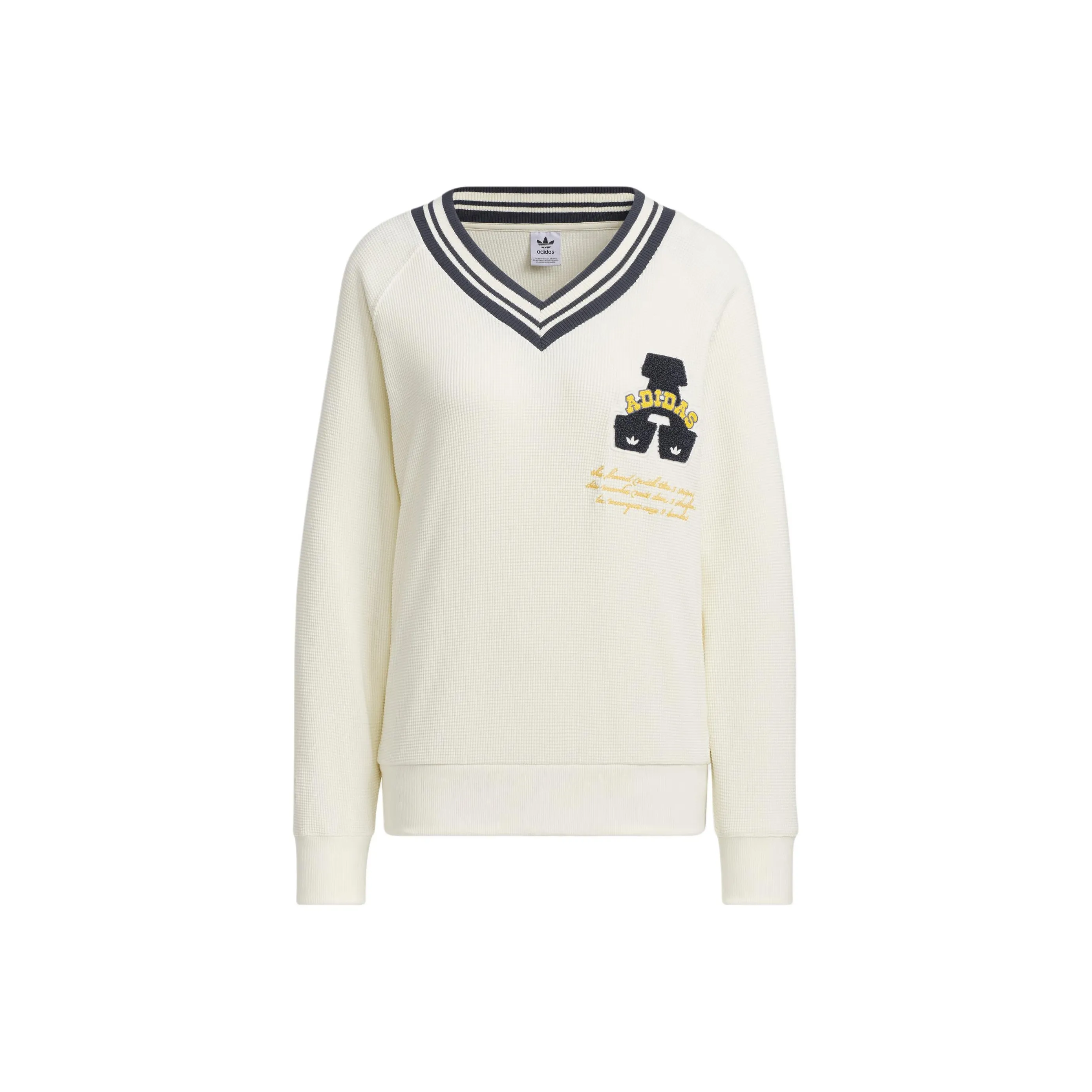 Adidas Originals FW24 Толстовка Женская Айвори