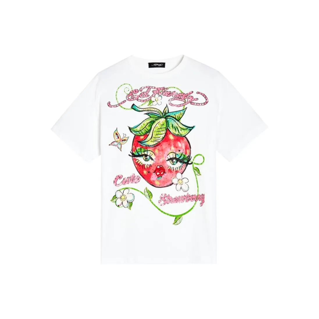 Ed Hardy T Shirts Women's White