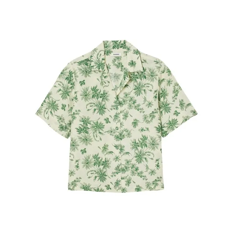 SANDRO Экрю Женские Рубашки