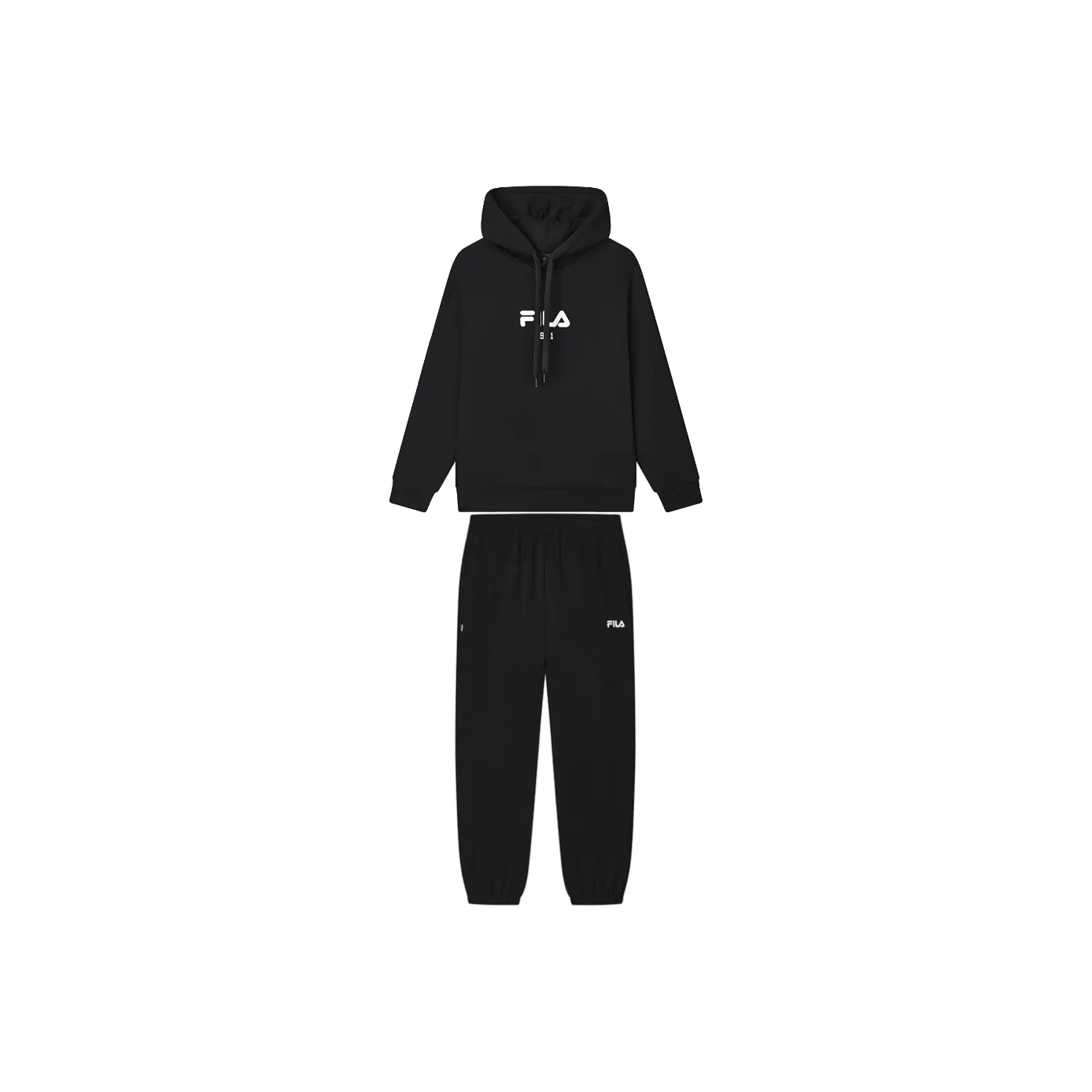 FILA Повседневная спортивная одежда Мужской Черный