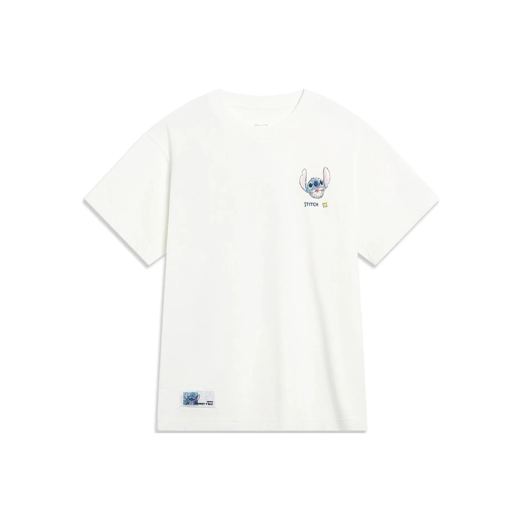 LiNing x Disney Sports Life Collection T Shirt Women's Ivory