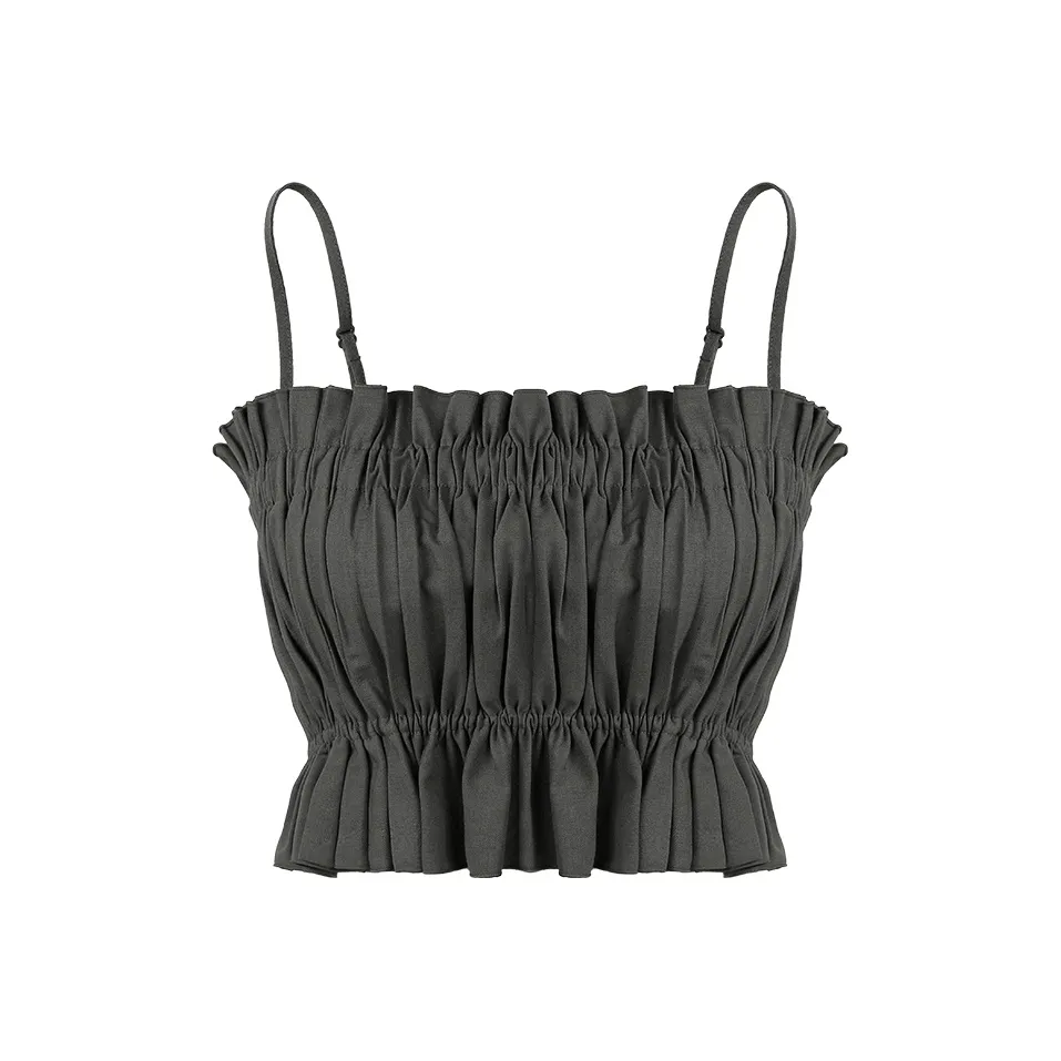 THE SEA LIFE Топ на бретелях Женский Сияющий Зеленый