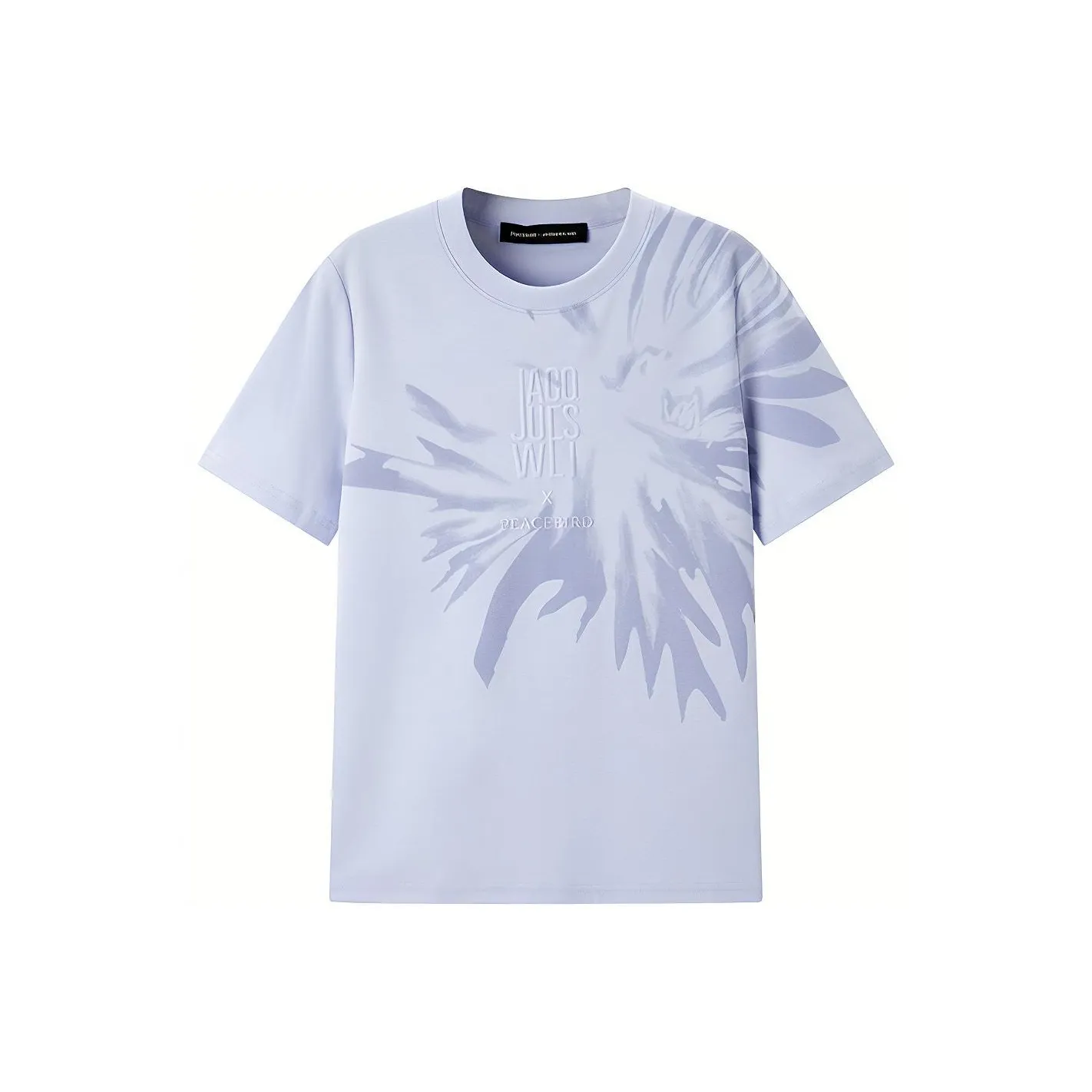 Jacques Wei X PEACEBIRD T-Shirts Women's Light Blue