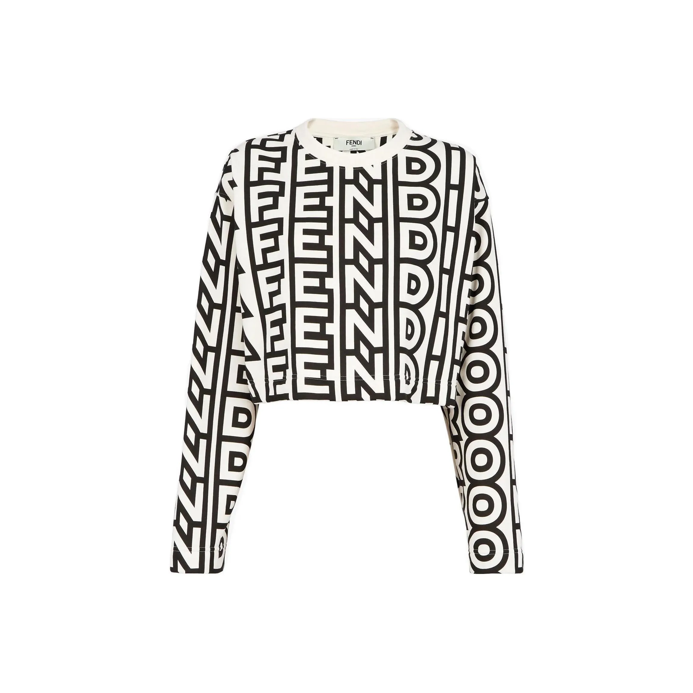 FENDI By Marc Jacobs Two tone Jersey Sweatshirt Multicolor