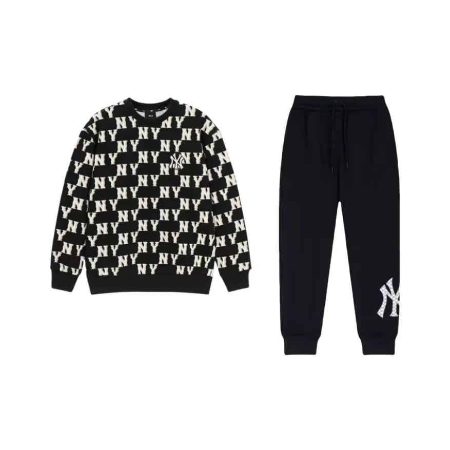 MLB Los Angeles Dodgers New York Yankees Повседневная Спортивная Одежда Унисекс Черный