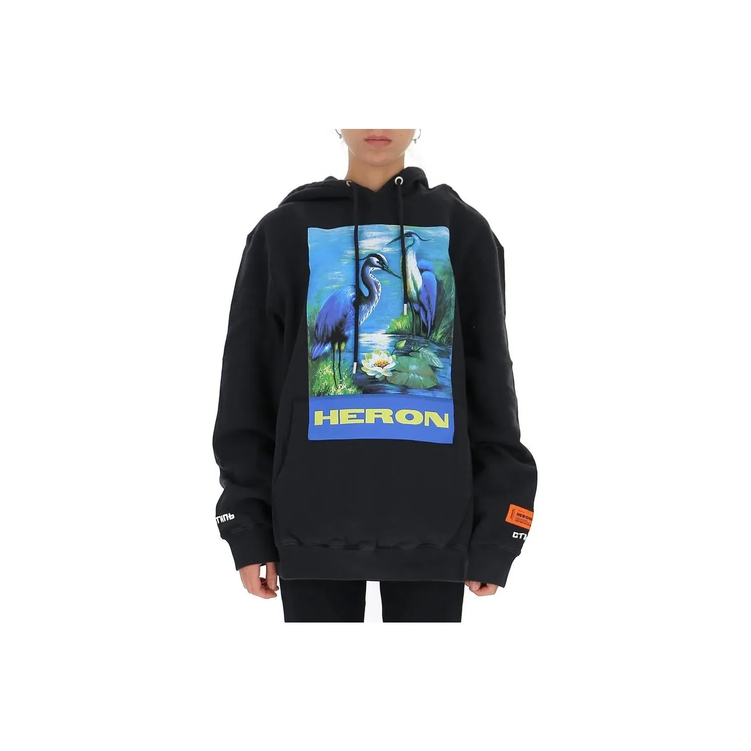 HERON PRESTON Черный Женские Свитшоты