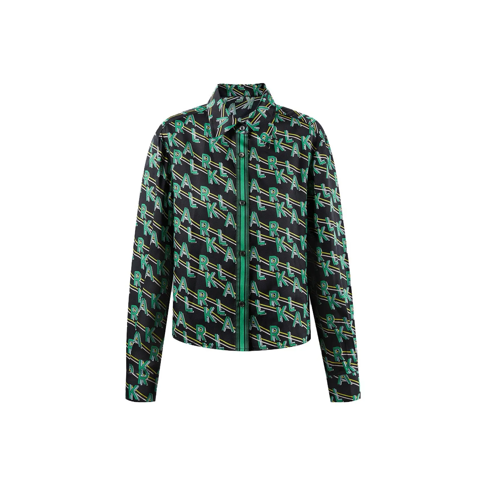 Karl Lagerfeld Рубашка Женская Зеленая